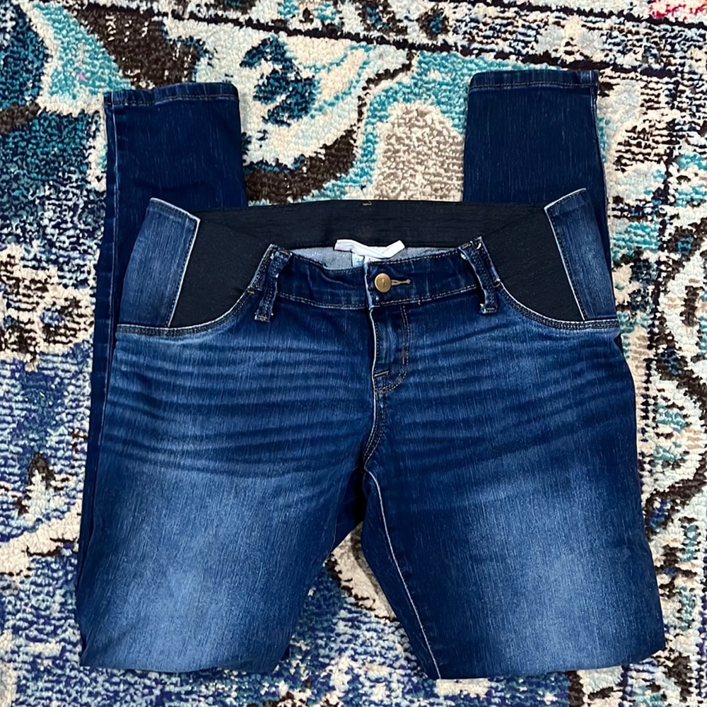 Isabel Side Panel Maternity Pants Jeans